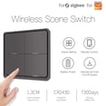 thumbnail image 4 of Bgsha 4 Gang Scene Switch For Tuya For Zigbee Smart Scene Switch Push Button Control, 4 of 4