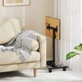 thumbnail image 3 of Giantex Adjustable Tilt Overbed Table, Medical Bedside Bed Table, Hospital Food Tray, Home Laptop Desk, Natural, 3 of 10