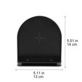 thumbnail image 2 of 1pc Wall Mounted Audio Speaker Bracket Universal Sound Bar Wall Mount Kit, 2 of 7
