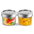 thumbnail image 3 of 2PCS Jelly Jars with Lids Glass Jars for Candies Fruit Juices and Sauces, 3 of 9