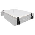 thumbnail image 1 of Ram Mounts RAM-234K1-4U Laptop Clamp  Use With RAM Tough Tray; Fold Flat; Black; High Strength Composite; Set Of 4; Packaged In Poly Bag, 1 of 1