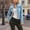 Style1-Light Blue winter coats for women, variant on Mceream Women's Pearls Denim Jacket Cropped Rhinestones Jean Jacket Coat Plus Size Outwear Abrigos Elegantes Para Mujer White M