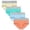 B, variant on RKSTN 4Pc Womens Boxer Briefs High Waist Full Coverage Briefs Soft Breathable Postpartum Panties Patchwork Color Stretch Underpants