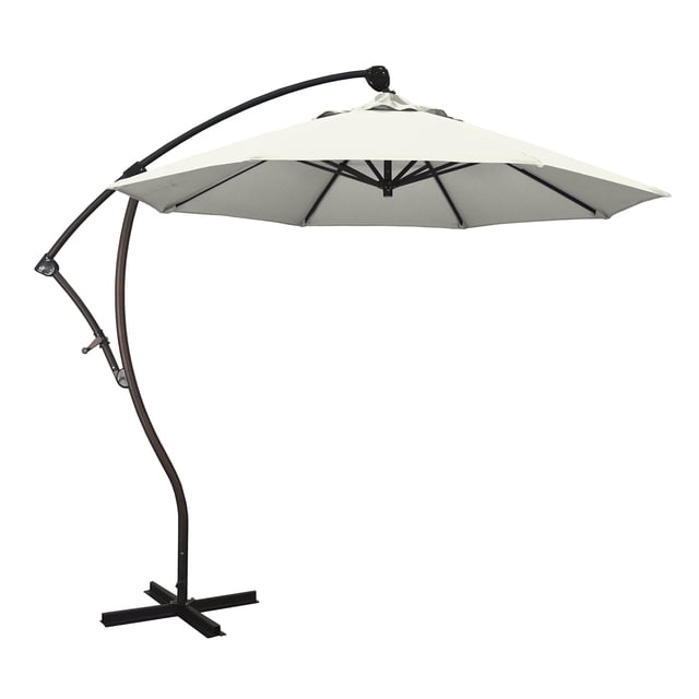California Umbrella Parasol Déporté de 9 Pieds en Toile