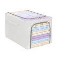 thumbnail image 1 of Bacs de Rangement Empilables Organisateurs Visible Conteneurs de Rangement pour Couettes Literie et Jouets, 1 of 2