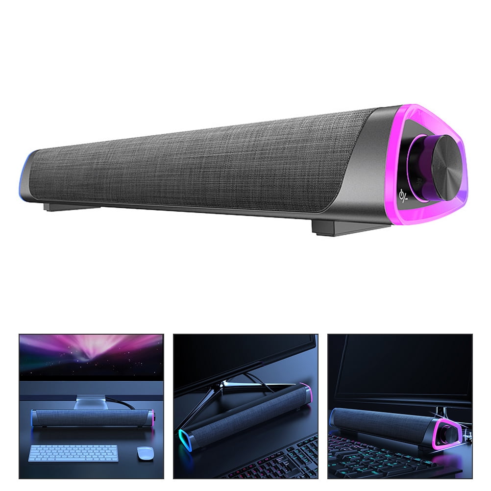 QUMIIRITY Soundbar for Desktop Pc Sound Bar for Office 1Pack Back to School