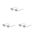 thumbnail image 1 of maskred Resin Lightweight Metal Frame Retro Vintage Style Lightweight Frame Unisex Comfort style 6 3Set, 1 of 6