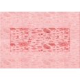 thumbnail image 1 of Ahgly Tapis Rectangulaire Lavable en Machine Intérieur Transitionnel Rouge Pastel Rose, 7 Pieds x 9 Pieds, 1 of 7
