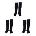 thumbnail image 4 of Maytalsory Breathable Zippered Compression Socks Performance With Maximum Comfort black S/M 3Set, 4 of 6