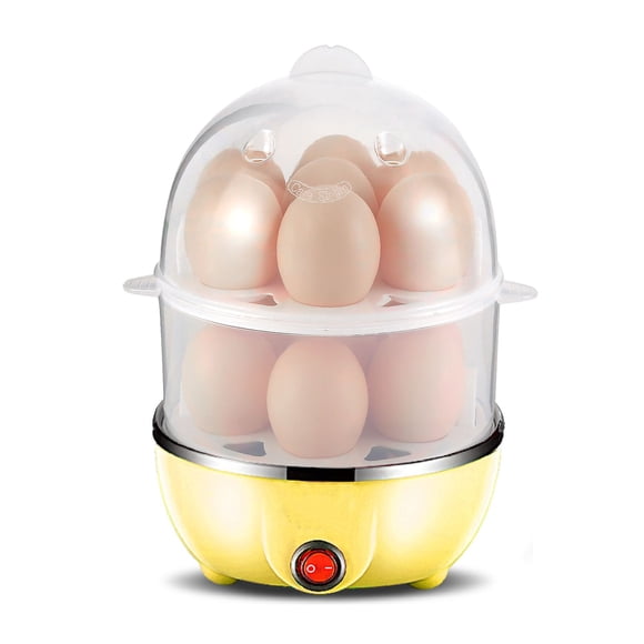 Multifunctional Egg Steamer Egg Boiler Double-layer Household Egg Boiling Artifact Steamed Egg Mini Stainless Steel Breakfast Machine