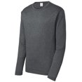 thumbnail image 1 of Gravity Threads Chandail Chiné à Manches Longues pour Hommes - Gris Graphite - Grand, 1 of 1