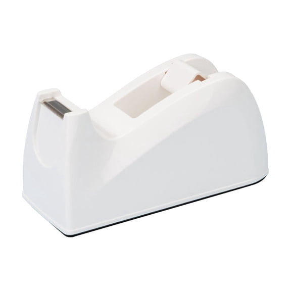 Tauxra Distributeur de Ruban avec Base Antidérapante, Lames Lisses et Rouleaux, Convient au Ruban de 18 mm de Large pour Bureau et Maison