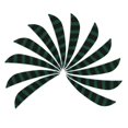 thumbnail image 4 of 12Pcs dans 1 Tiges d'Arc de Dindon Fletchings - 3 Pouces, Vert, 8x1cm, 4 of 9