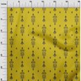 thumbnail image 2 of oneOone Polyester Lycra Fabric Arrow & Paisley Ikat Decor Fabric Printed BTY 56 Inch Wide, 2 of 4