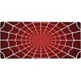 thumbnail image 1 of Red Spider Web Gaming Mouse Pad XL, Extended Stitched Edges Mousepad, Large Mouse Mat Desk Pad, Long Non-Slip Rubber Base Mice Pad（35.5x16 Inch）, 1 of 5
