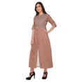 thumbnail image 3 of Moomaya Kurtis Imprimés à Fente Frontale en Ligne A pour Femmes, Manches Courtes, Kurta d'Été, 3 of 5