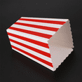 thumbnail image 2 of 120 Sacs Boîtes de Petits Bonbons Maïs Soufflé pour Fête Cinéma, Rouge, 2 of 8