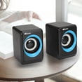 thumbnail image 1 of axGear Haut-Parleur Portable USB Multimédia Filaire Mini Surround Sortie Caisson de Basses, 1 of 6
