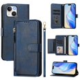 thumbnail image 2 of iPhone 15 Plus Case ,Zipper Handbag Wallet Leather Cover with Crossbody Detachable Lanyard Strap, 2 of 5