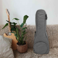 thumbnail image 4 of 4pcs 23 Inch Cotton Ukulele Bag Soft Case Waterproof Oxford Cloth Ukelele Hawaii Four String Guitar Backpack Grey, 4 of 7