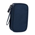 thumbnail image 3 of GROWTH TANK Travel Cable Organizer Electronics Accessories Organizer for Cord Data Cable Large Navy Blue, 3 of 9