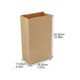 thumbnail image 2 of OUNONA 100 Pcs Sacs Alimentaires en Papier pour Restaurants Résistants à l'Huile, 2 of 8