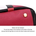 thumbnail image 3 of Ruiboury Fashionable Ladies Purse Set Made With PU Easy To Handbag Set Space-saving black, 3 of 6