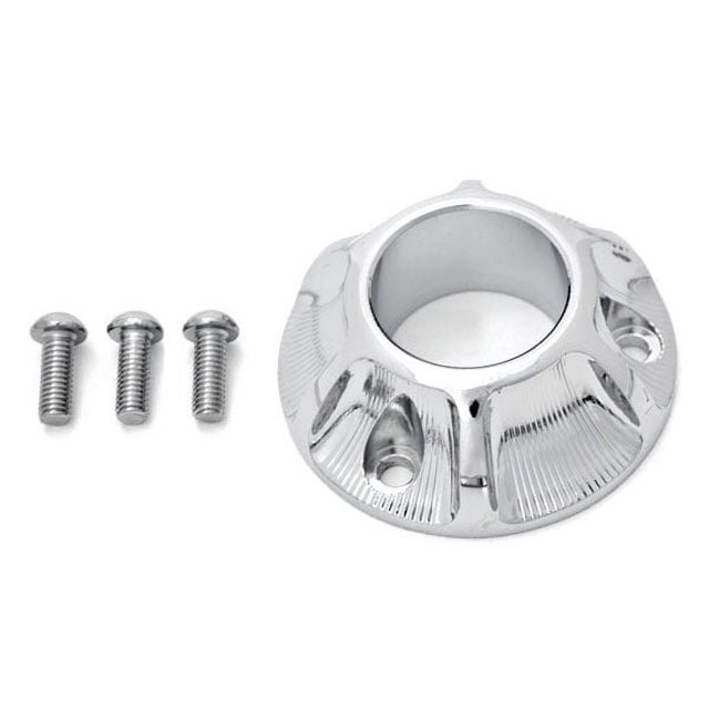 Krator Silencieux d'Échappement pour Moto Tout-Terrain, Prise de Courant Chromée Compatible avec Yamaha TT-R50 / TT-R125E 2000-2007