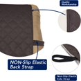 thumbnail image 3 of 2024 Reversible Quilted Sofa Cover  Water Resistant Slipcover Furniture Protector  Washable Couch Cover with Non Slip Foam and Elastic Straps for Kids  Dogs  Pets (Small  Pink/Beige), 3 of 7