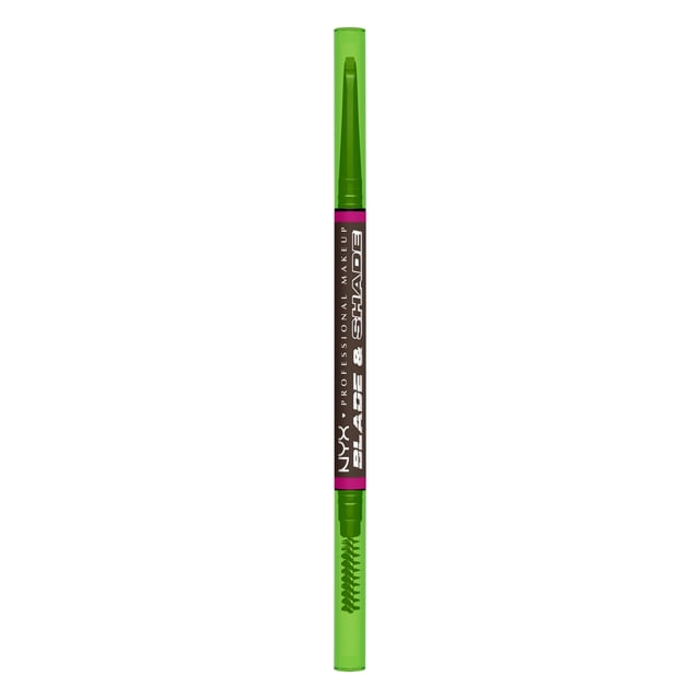 NYX Professional Makeup Blade & Shade, Dual Edged Brow Pencil