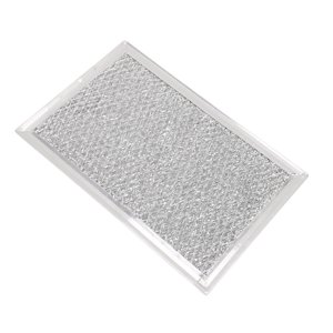 Microwave Filter Replacement, 7.64x5.12in Heat Proof Microwave Grease Filter  for WB02X35491