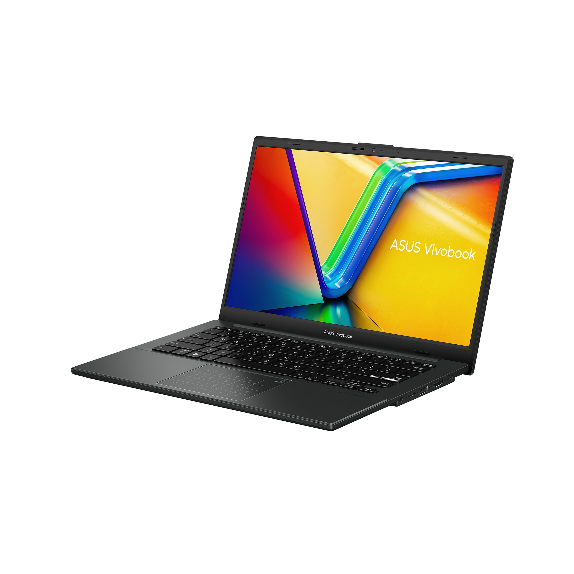 ASUS Vivobook Go 14 Laptop, 14” FHD Display, Intel® Processor N100, 4GB RAM, 128GB UFS 2.1, Windows 11 Home, Fingerprint, Mixed Black, L1404GA-DS01-CA