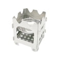 thumbnail image 1 of Poêle de Camping Extérieur Portable Pliant en Acier Inoxydable Poêle à Bois Poêle, 1 of 3