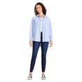 thumbnail image 2 of Chemise en popeline surdimensionnée George pour femmes, 2 of 6