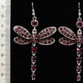 thumbnail image 3 of zanvin Mothers Day Gifts,Retro Multicolor Diamond Tassel Insect Earrings Female Long Ear Jewelry On, 3 of 5