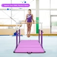 thumbnail image 2 of Costway Barres Horizontales Doubles pour Enfants Gym Maison Ajustables, 2 of 10