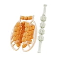 thumbnail image 1 of jinwen 2 Pieces Fascia Muscle Relax Roller Massagers Muscle Relaxer for Elbow Hands Orange, 1 of 9