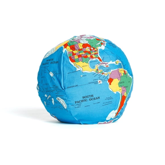 Pocket Earth HUGG-A-PLANET | Soft Plush Globe for Children | Montessori Educational Toy for Kids, Teens, Adults, Teachers, and Parents | Planet Earth