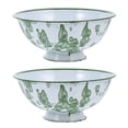 thumbnail image 1 of 2 Pcs Bols à Riz Vintage en Émail Pratiques pour Ramen Vaisselle en Émail, 1 of 7