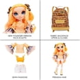 thumbnail image 2 of Rainbow High Jr High Poppy Rowan – poupée-mannequin ORANGE de 9 po (23 cm), 2 of 6