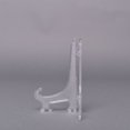 thumbnail image 1 of 10pcs Clear Plastic Easels Plate Book Pedestal Holders Display Dish Rack Picture Frame Photo Book Pedestal Stand, 1 of 8