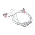 thumbnail image 2 of Écouteurs Stéréo Intra-Auriculaires avec Microphone et Micro Blancs, 2 of 7