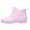 Pink, variant on Women's Rain Shoes Boots Burner Slip on Rain Shoes for Women Non Detachable Inside Plaid Shoes for Women Printed Women Outdoor Rubber Shoes for Rubber Men Couch Rain All Weather Activities