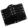 thumbnail image 4 of jinwen 4Pcs Hard Hat Sweatband Terry Cloth Reusable Heat Dissipating black, 4 of 6