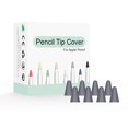 thumbnail image 3 of RYGRZJ 8 Pcs Rubber Smooth Pencil Tip Case Cover Nib Sleeve Hot2nd For_Apple-US, 3 of 5