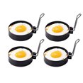 thumbnail image 1 of WIFKLSIIPG 4/5 PCS Nonstick Stainless Steel Handle Round Rings Shaper Pancakes Molds Ring, 1 of 3
