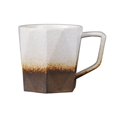 thumbnail image 1 of Old Vintage Mug Simple Coffee Cup Handmade Rough Pottery Drinking Cup 400ML Large Capacity Breakfast Cup, 1 of 10