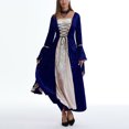 thumbnail image 4 of UPPADA Robes de Cocktail Grande Taille Robe Formelle pour Femmes Robe de Fête Robe Vintage Élégante Robe Grande Taille Manches Évasées Robes Robe pour Femmes, 4 of 7