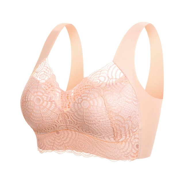 Timegard Wireless Bras for Women Back Smoothing Full Coverage Breathable Comfort Seamless Sleep Bras