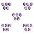 thumbnail image 2 of Wweixi 5pcs/set Artificial Lotus Realistic Appearance Easy To Clean Long-lasting light purple 5Set, 2 of 6